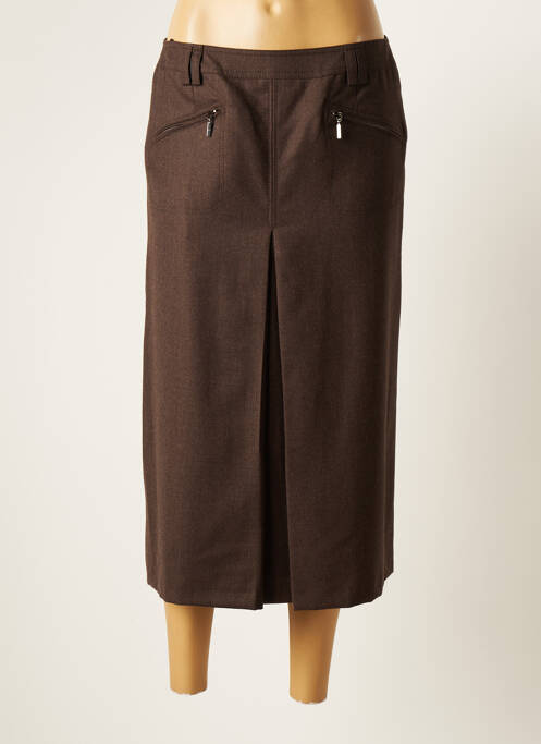 Fustă midi maro BASLER femeie