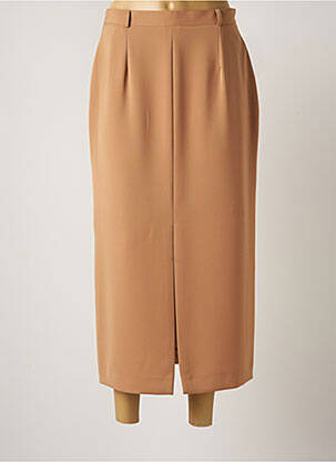 Fustă lungă bej SARAH B femeie
