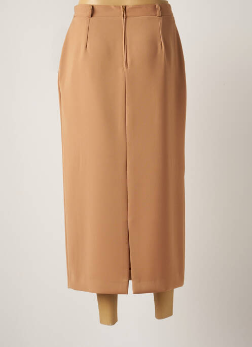 Fustă lungă bej SARAH B femeie