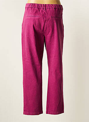 Pantalon drept elasticitate mărime normală violet HAPPY femeie