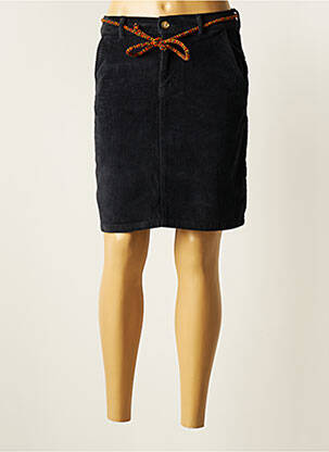 Fustă midi albastru HAPPY femeie