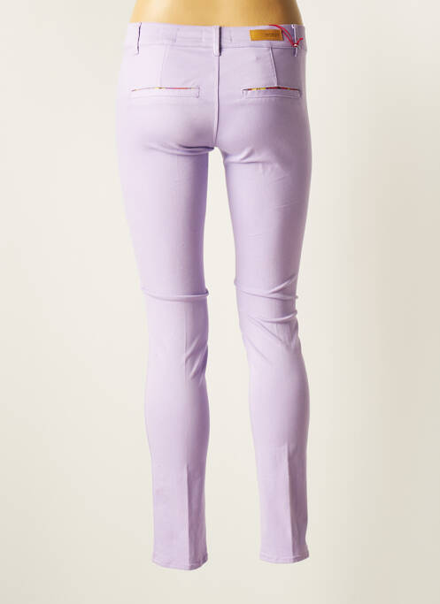 Pantalon drept violet HAPPY femeie