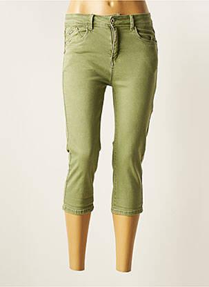 Pantalon trei sferturi verde NORFY femeie