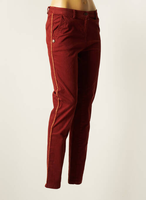 Pantalon slim maro PAKO LITTO femeie