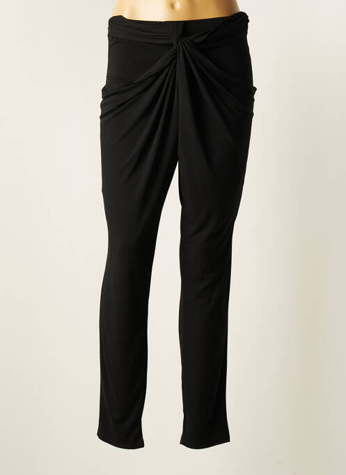 Pantalon slim negru COTTONADE femeie