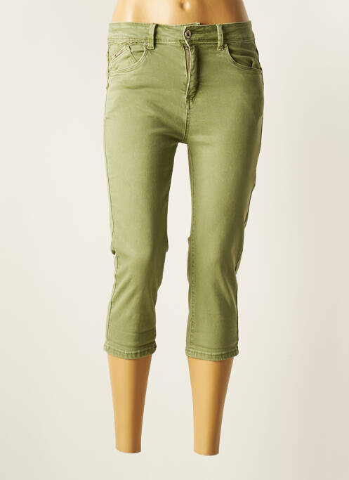 Pantalon trei sferturi verde NORFY femeie