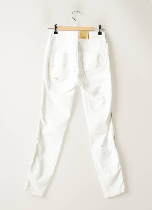 Pantalon slim alb SALSA femeie