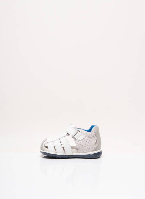 Sandale/Pantofi decupați alb GARVALIN băiat