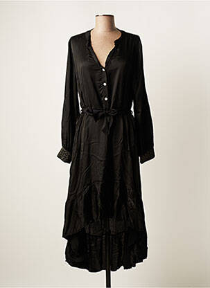 Rochie midi negru GRL PWR femeie