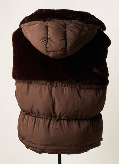 Geacă matlasată maro VEGANCODE femeie