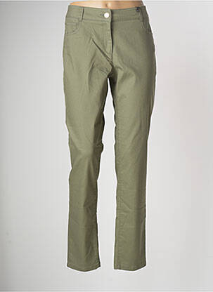Pantalon slim verde PENNYBLACK femeie