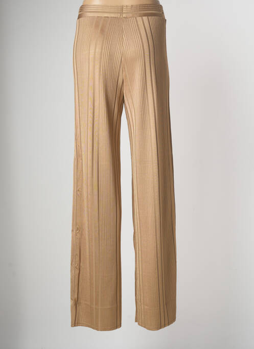 Pantalon larg maro PIER ANTONIO GASPARI femeie