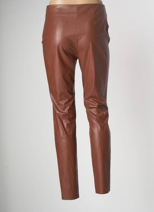 Pantalon slim maro PIER ANTONIO GASPARI femeie