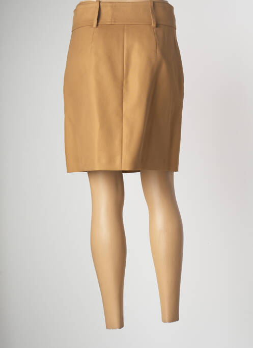 Fustă scurtă maro SPORTMAX femeie