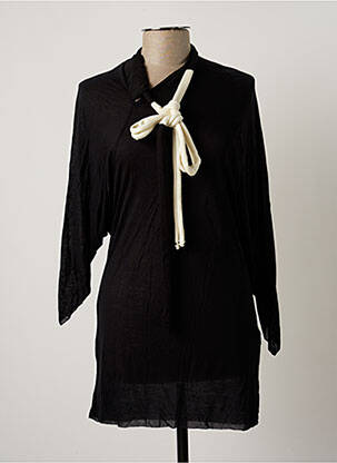 Tunică mâneci lungi negru PIER ANTONIO GASPARI femeie