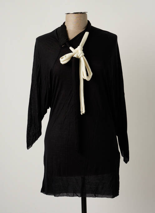 Tunică mâneci lungi negru PIER ANTONIO GASPARI femeie