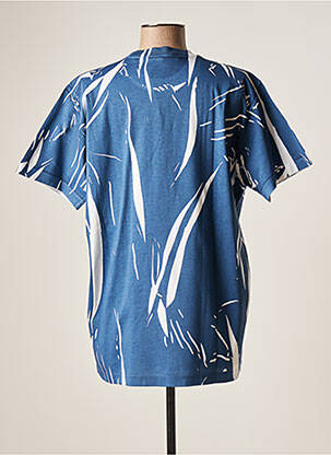 Tricou imprimeu fantezie mâneci scurte albastru DSQUARED2 femeie