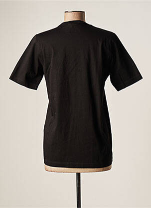 Tricou serigrafie flockată mâneci scurte negru DSQUARED2 femeie