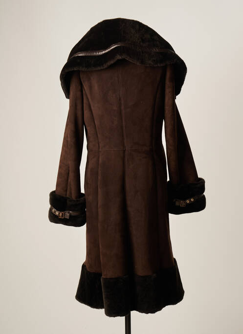 Palton lung maro ESCADA femeie