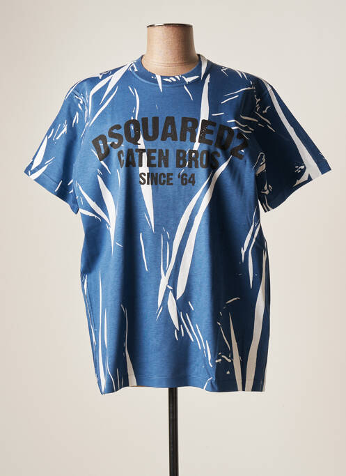 Tricou albastru DSQUARED2 femeie