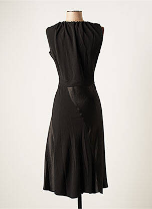 Rochie midi fără mâneci fără mâneci negru LANVIN femeie