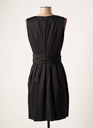 Rochie midi fără mâneci fără mâneci negru PAULE KA femeie
