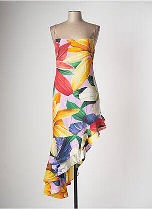 Rochie lungă galben ETRO  femeie