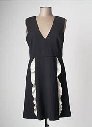 Rochie midi fără mâneci fără mâneci negru RED VALENTINO femeie