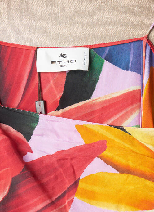 Rochie lungă galben ETRO  femeie