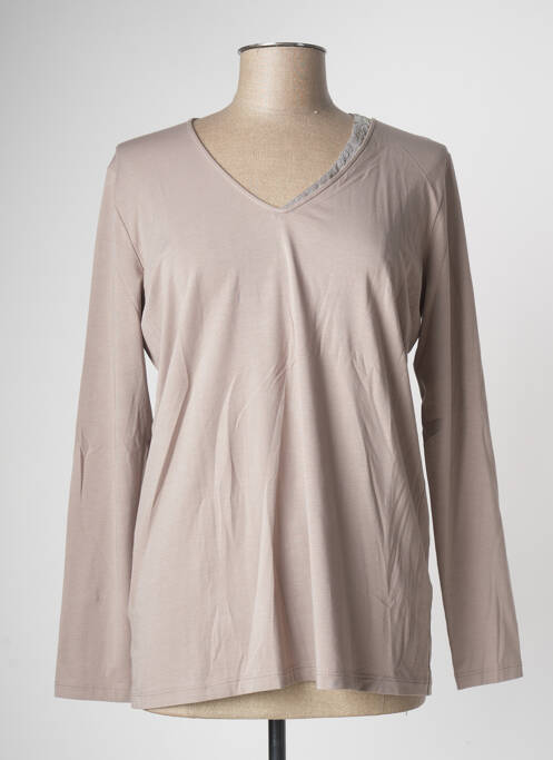 Tricou bej FABIANA FILIPPI femeie