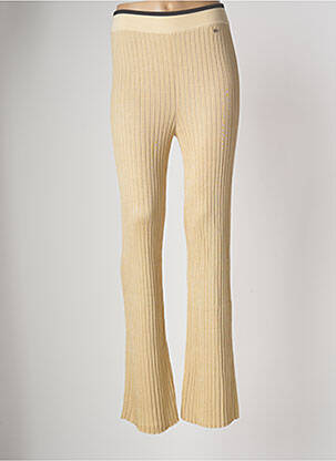 Pantalon evazat bej SONIA RYKIEL femeie