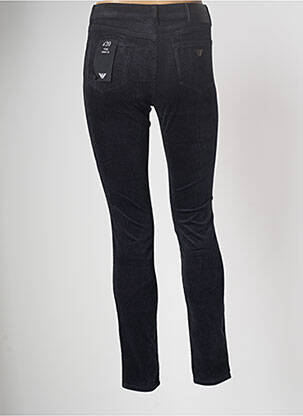 Pantalon slim talie înaltă talie înaltă negru EMPORIO ARMANI femeie