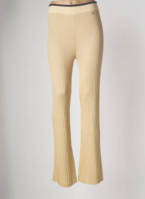 Pantalon evazat bej SONIA RYKIEL femeie