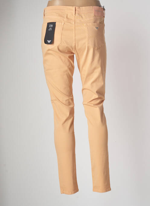 Pantalon slim portocaliu EMPORIO ARMANI femeie