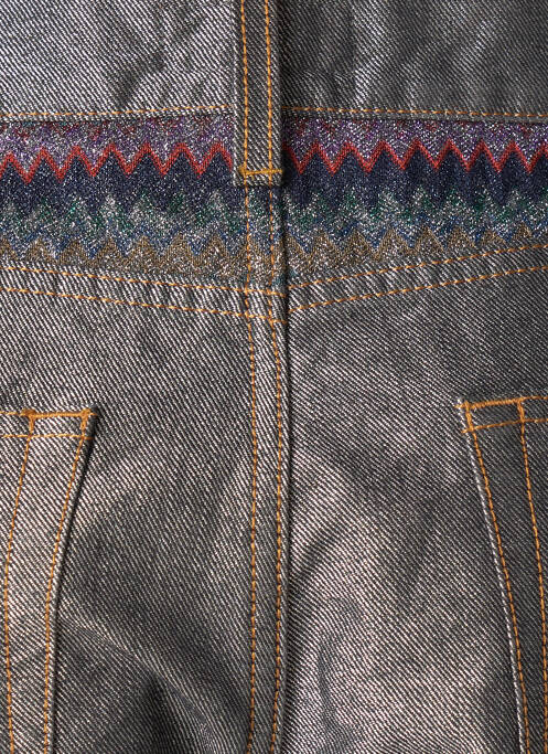 Blugi cu croială dreaptă gri MISSONI femeie