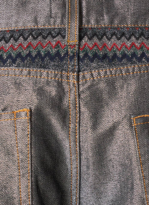 Blugi cu croială dreaptă gri MISSONI femeie