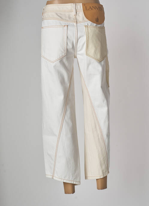 Blugi cu croială largă bej LANVIN femeie