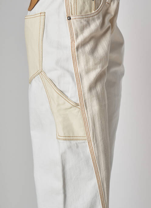 Blugi cu croială largă bej LANVIN femeie