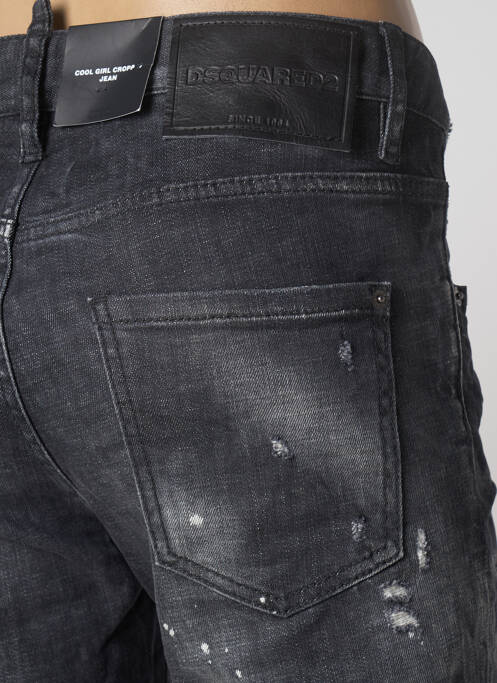 Blugi cu croială slim gri DSQUARED2 femeie