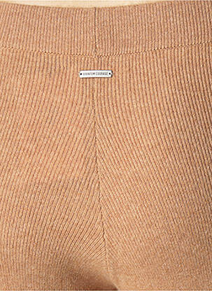 Pantalon evazat elasticitate mărime normală bej QUANTUM COURAGE femeie
