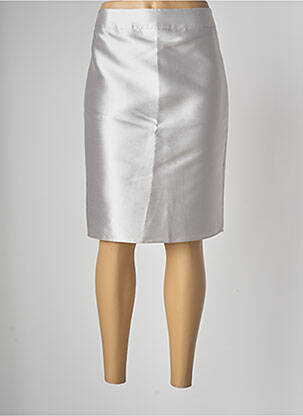 Fustă midi gri ARMANI femeie