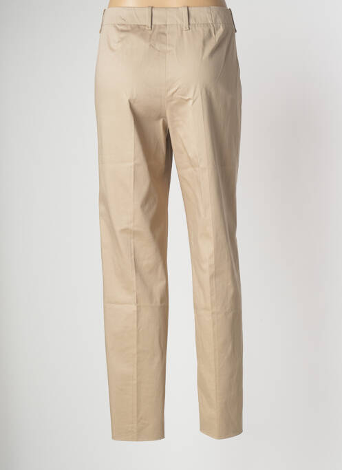 Pantalon drept bej HUGO BOSS femeie