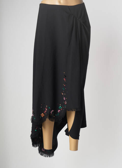 Fustă lungă negru LANVIN femeie