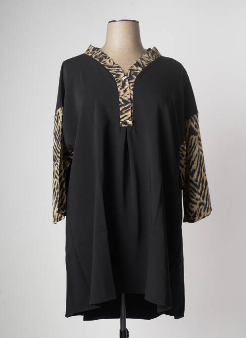 Rochie midi negru TENDANCE UNIQUE femeie