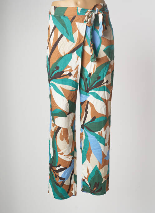 Pantalon drept verde TENDANCE UNIQUE femeie