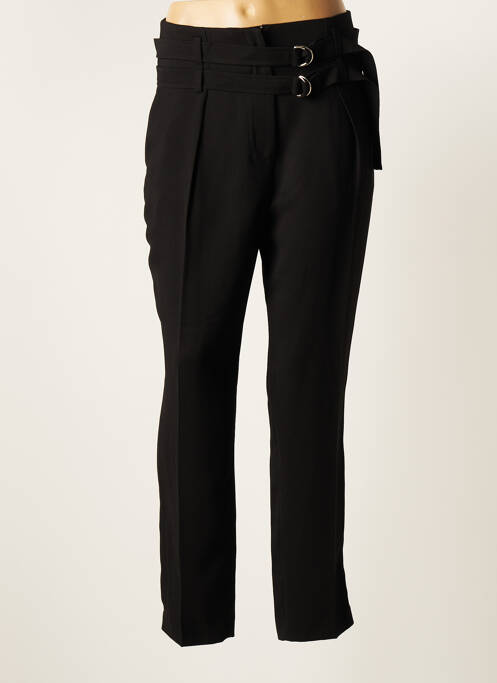 Pantalon drept negru EVA KAYAN femeie
