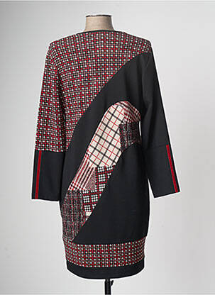 Rochie midi mâneci lungi mâneci lungi negru GUY DUBOUIS femeie