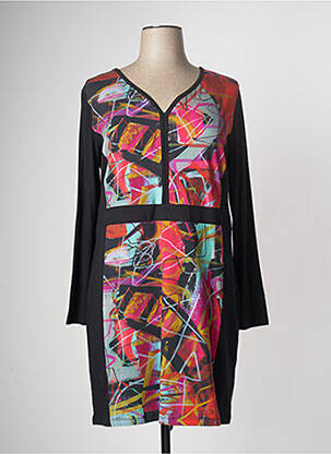 Rochie midi negru DOLCEZZA femeie