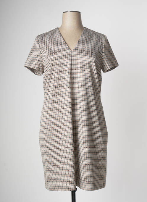 Rochie midi bej FUEGO WOMAN femeie