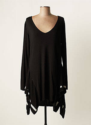 Pulover tunică negru LUUKAA femeie